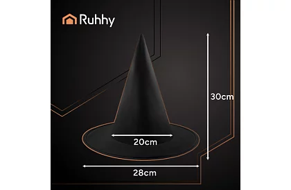 Pălăria de vrăjitor – neagră