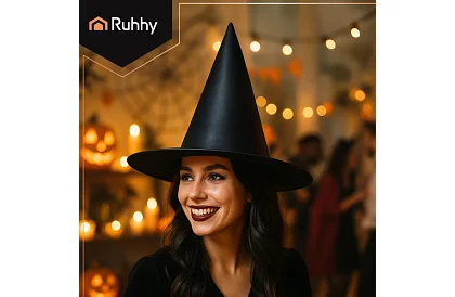 Pălăria de vrăjitor – neagră