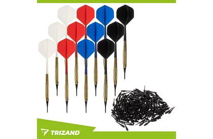 Săgeți 12 bucăți + 200 de vârfuri de rezervă