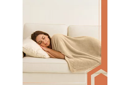 Pătură termică 160 × 90 cm – poncho pentru spate și umeri