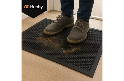 Covoare din cauciuc antiderapante – 60 × 90 cm