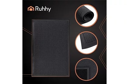 Covoare din cauciuc antiderapante – 60 × 90 cm