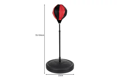 Bila de box și mănuși – set de box 3 în 1