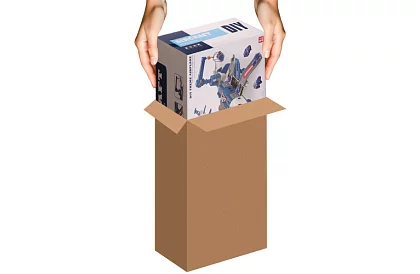 Aeronava pliabilă – parcare interactivă cu mașini