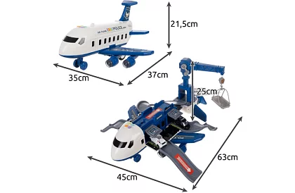 Aeronava pliabilă – parcare interactivă cu mașini