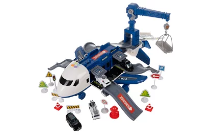 Aeronava pliabilă – parcare interactivă cu mașini