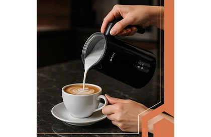 Spumant electric pentru lapte 400W - negru