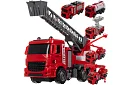 Set de mașini de pompieri cu părți mobile – 6 bucăți