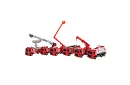 Set de mașini de pompieri cu părți mobile – 6 bucăți