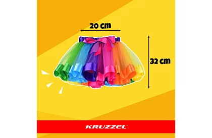 Costum de copil – fluture curcubeu cu accesorii