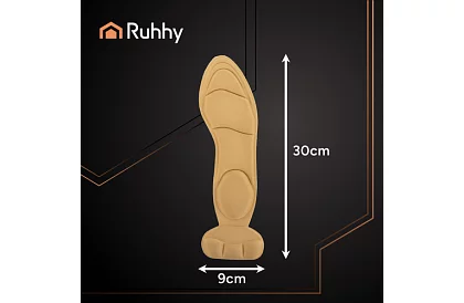 Inserts moi de pantofi cu protecție pentru călcâi - bej