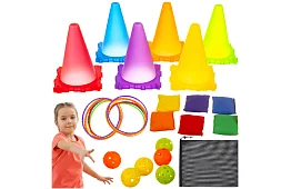 Jocul pentru copii 3 în 1 - aruncare la țintă