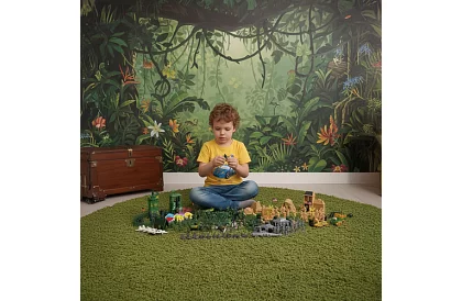 Baza militară – figurine armate, tanc, arme