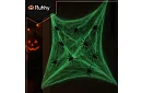 Pânză de păianjen luminoasă de Halloween cu 20 de păianjeni
