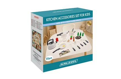 Set de veselă pentru copii și ustensile de bucătărie