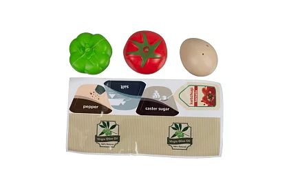 Set de veselă pentru copii și ustensile de bucătărie