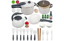 Set de veselă pentru copii și ustensile de bucătărie