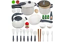 Set de veselă pentru copii și ustensile de bucătărie