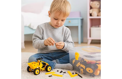 Set de construcție cu șuruburi – mașini