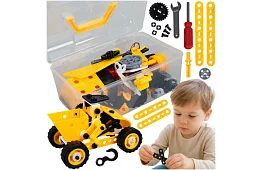 Set de construcție cu șuruburi – mașini