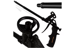 Pistolă metalică pentru spumă de montaj - 320 mm
