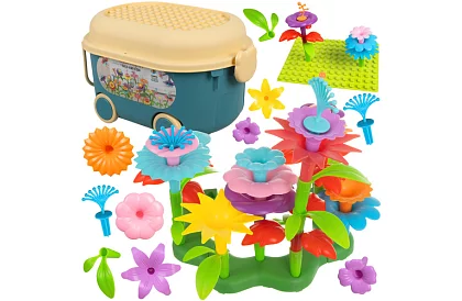 Set de construcție creativ – set flori 3D