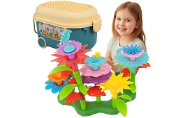 Set de construcție creativ – set flori 3D