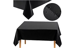 Masă de plastic neagră 137 × 274 cm