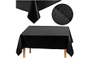 Masă de plastic neagră 137 × 274 cm