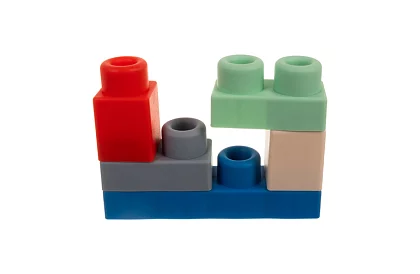 Cubi senzoriali din cauciuc pentru copii – 30 de bucăți