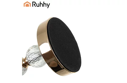 Set de 3 suporturi pentru lumânări – Gold Glamour