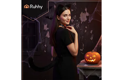 Costumul de pisică 3 în 1 - negru