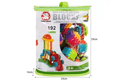 Set de construcție educațională 192 de piese