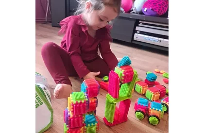 Set de construcție educațională 192 de piese