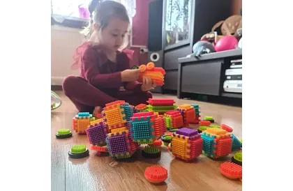 Set de construcție educațională 192 de piese