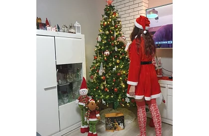 Costum de damă – Moș Crăciun