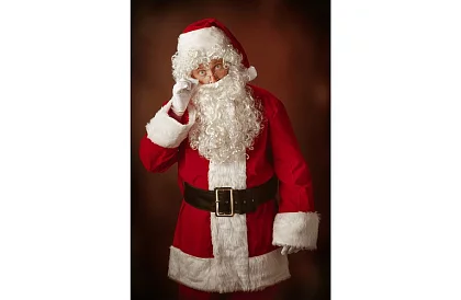 Costum complet pentru bărbați – Moș Crăciun