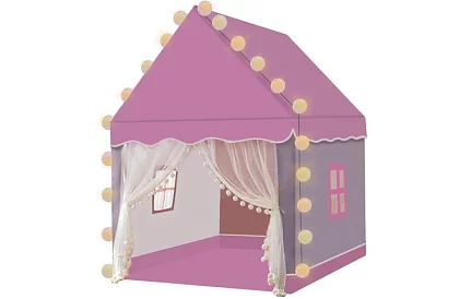 Cort de copii cu iluminare LED – roz
