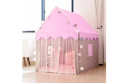 Cort de copii cu iluminare LED – roz