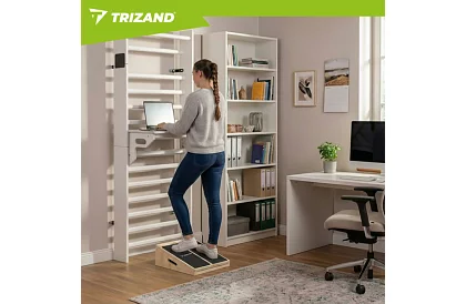 Placa de exerciții ajustabilă Slant Board – placă pentru gambe