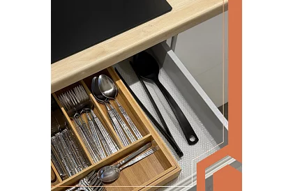 Saltea antiderapantă pentru sertare 500 × 50 cm