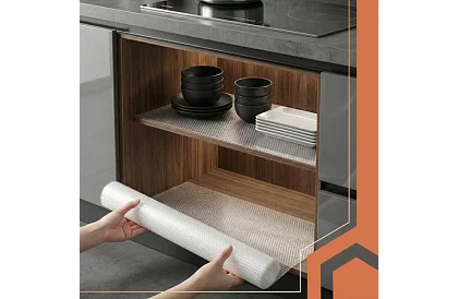 Saltea antiderapantă pentru sertare 500 × 50 cm