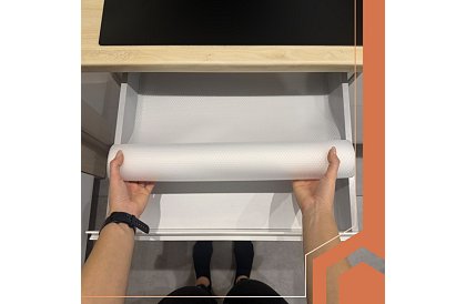 Saltea antiderapantă pentru sertare 500 × 50 cm