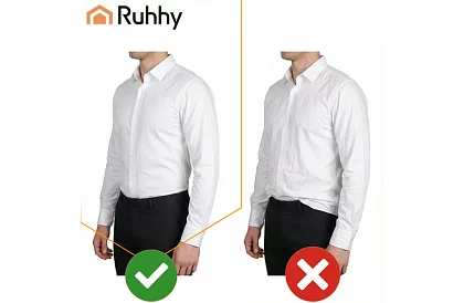 Suport pentru cămăși pentru bărbați