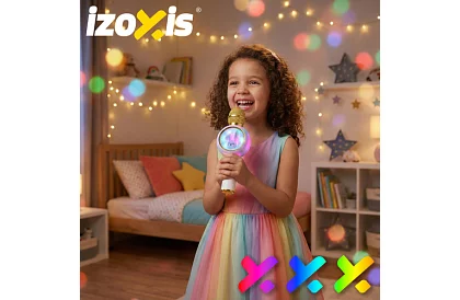 Microfon karaoke wireless Bluetooth – alb.