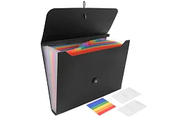 Sarcina pentru documente – organizator A4, 13 compartimente