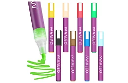 Markere decorative acrilice - set de 8 bucăți