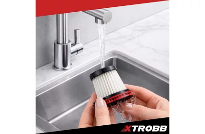 Aspirator manual pentru mașină ProVac cu filtru HEPA – 100 W