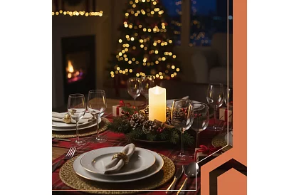 Lumânare LED cu efect de flacără 15×5 cm