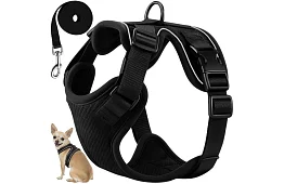 Ham strâns fără presiune pentru câini și pisici cu lesă – Mărimea XS